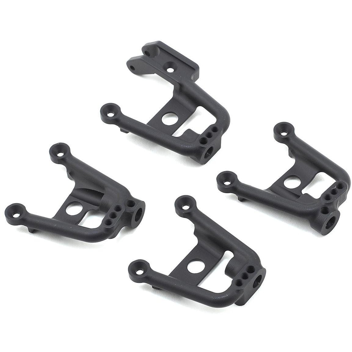 Vanquish Products SCX10 II Shock Hoops (Black)