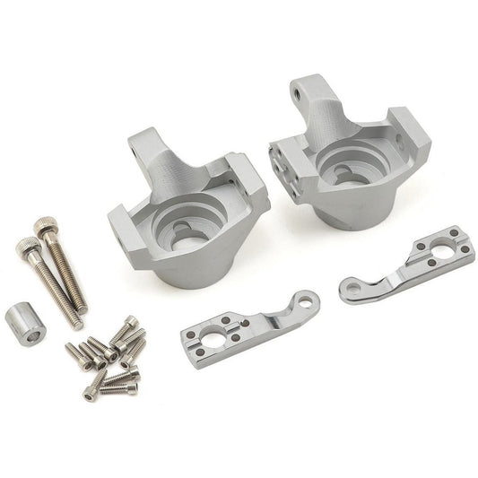 Vanquish Products Axial SCX10 II Steering Knuckles (Silver)
