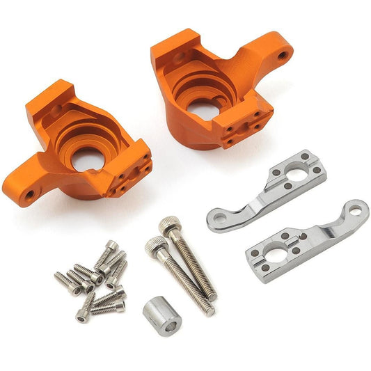 Vanquish Products Axial SCX10 II Steering Knuckles (Orange)