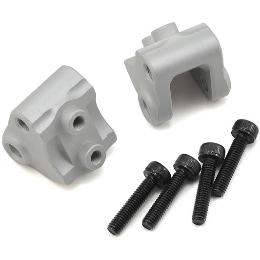 Vanquish Products SCX10 II Lower Link/Shock Mounts (2) (Silver)