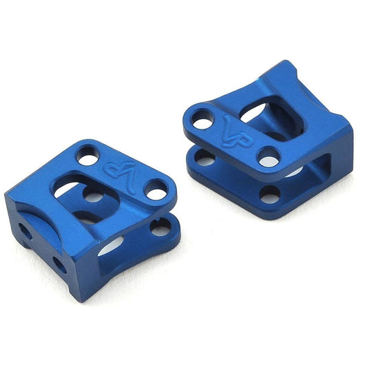 Vanquish Products Wraith Lower Shock Link Mount Set (Blue) (2)