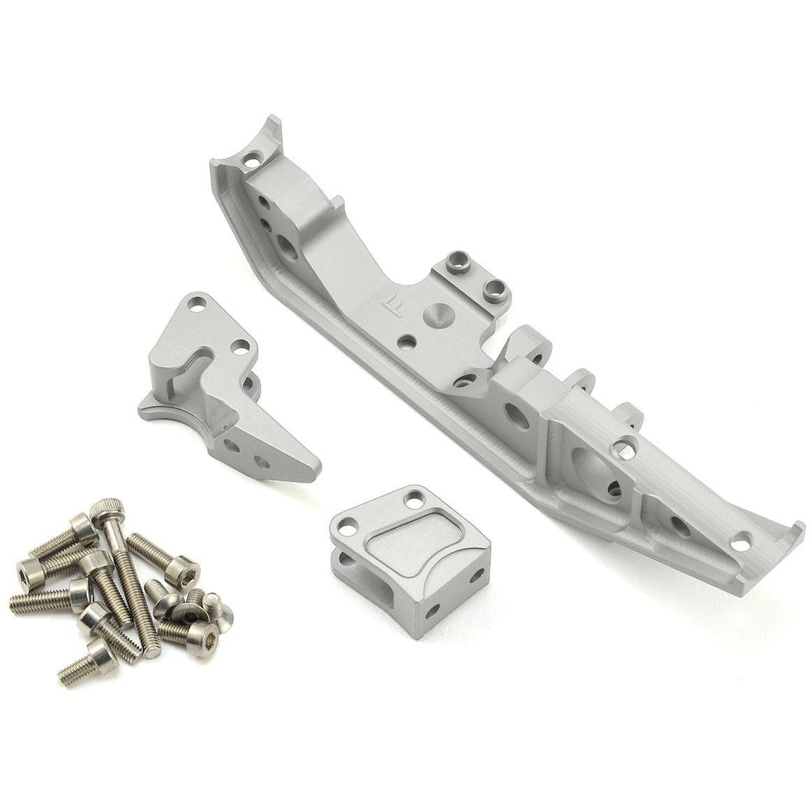 Vanquish Products Wraith CurrieRockjock 70 Front Truss/Link Mounts (Silver)