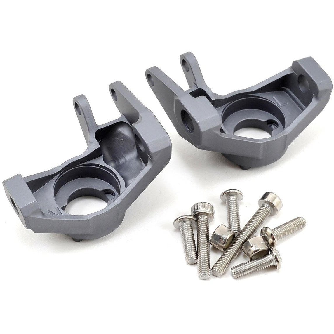 Vanquish Products Wraith Scale Steering Knuckle Set (2) (Grey)