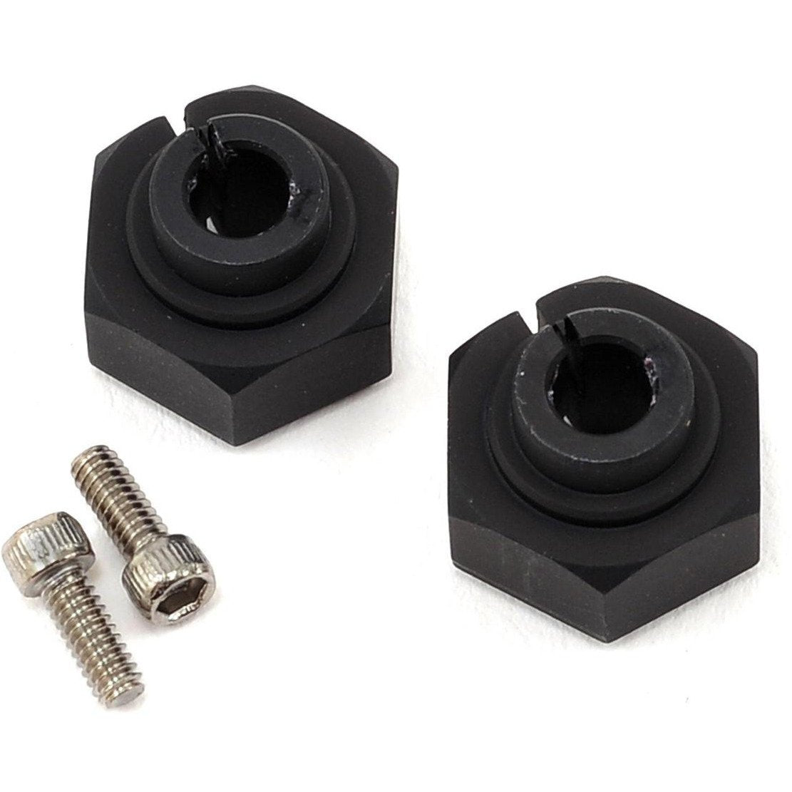 Vanquish Products Aluminum 12mm Clamping Wheel Hex (2) (Black)