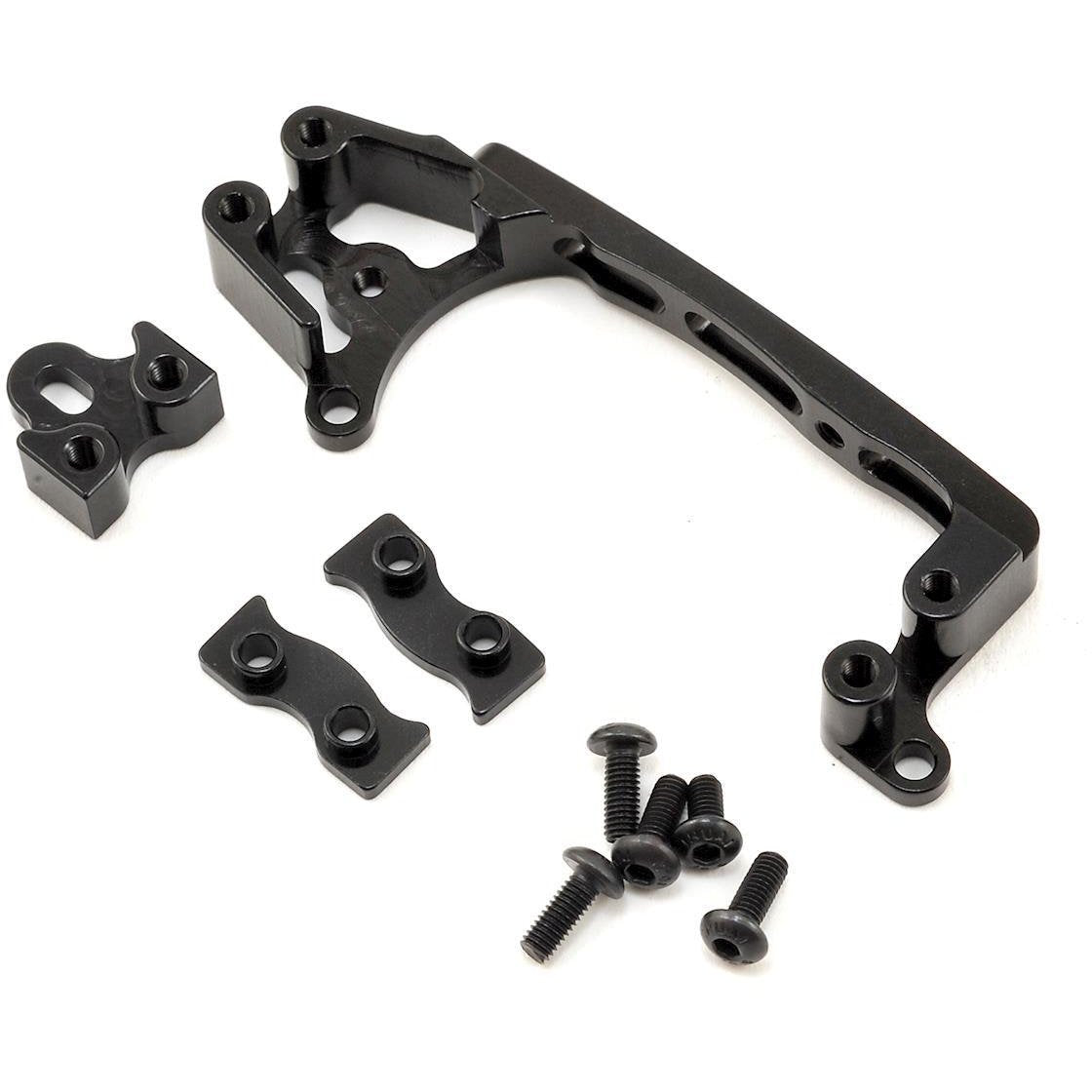 Xtra Speed SCX10 II Aluminum Servo Mount (Black)