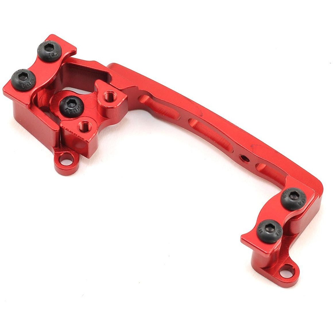 Xtra Speed SCX10 II Aluminum Servo Mount (Red)