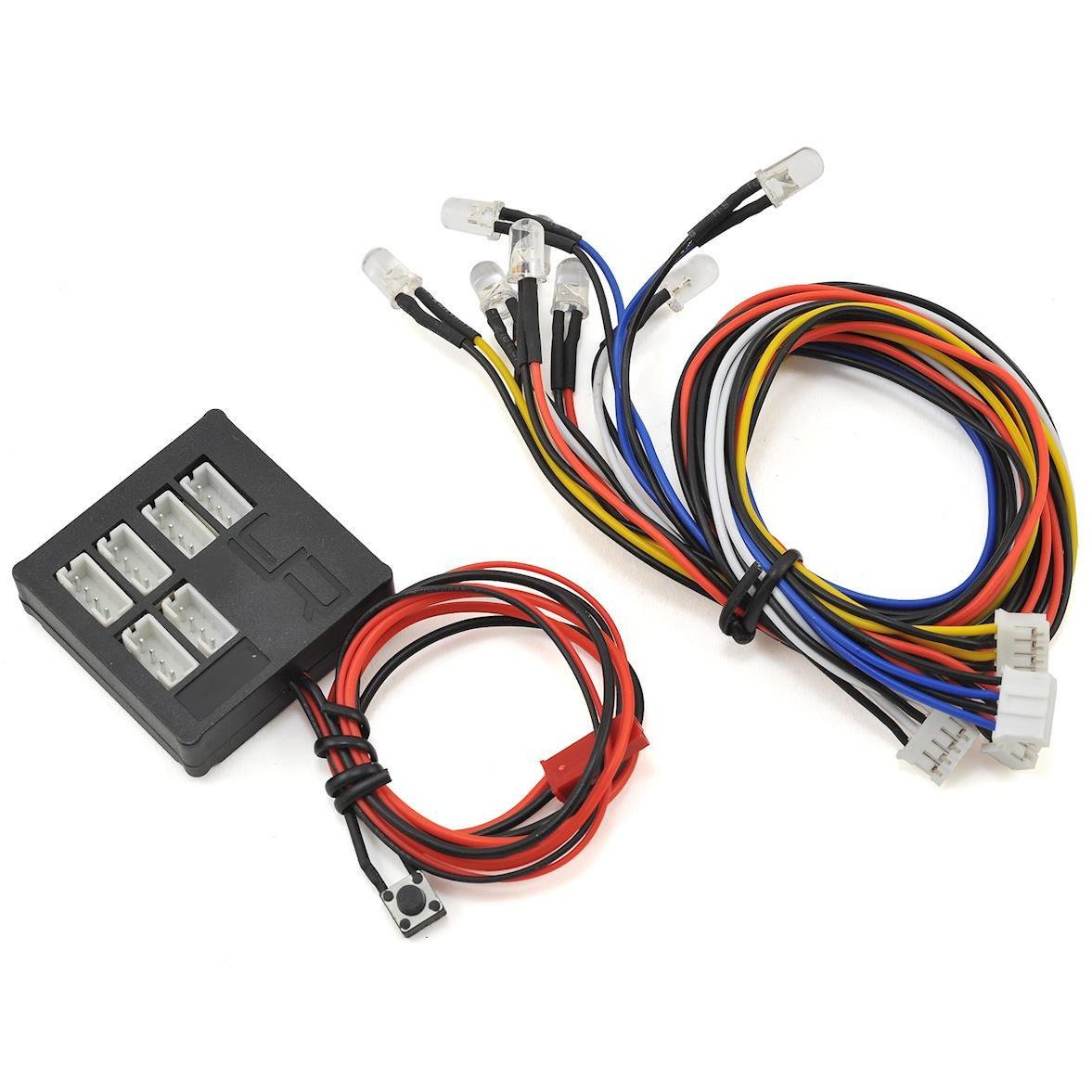 Yeah Racing Dark Drifter 6-Slot LED Light Kit w/Lights