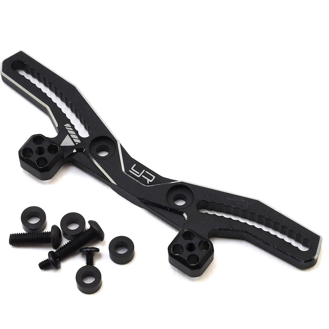 Yeah Racing Yokomo YD-2 Aluminum Low Profile Adjustable Front Shock Tower (Black