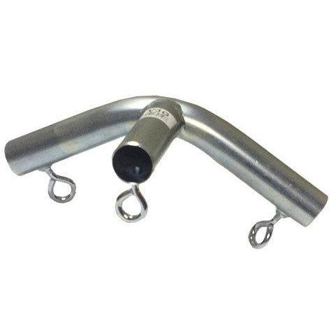 FITTING 1-3/8" F3 High Peak 120 degree 7/12 Corner and Peak End with Eyebolts