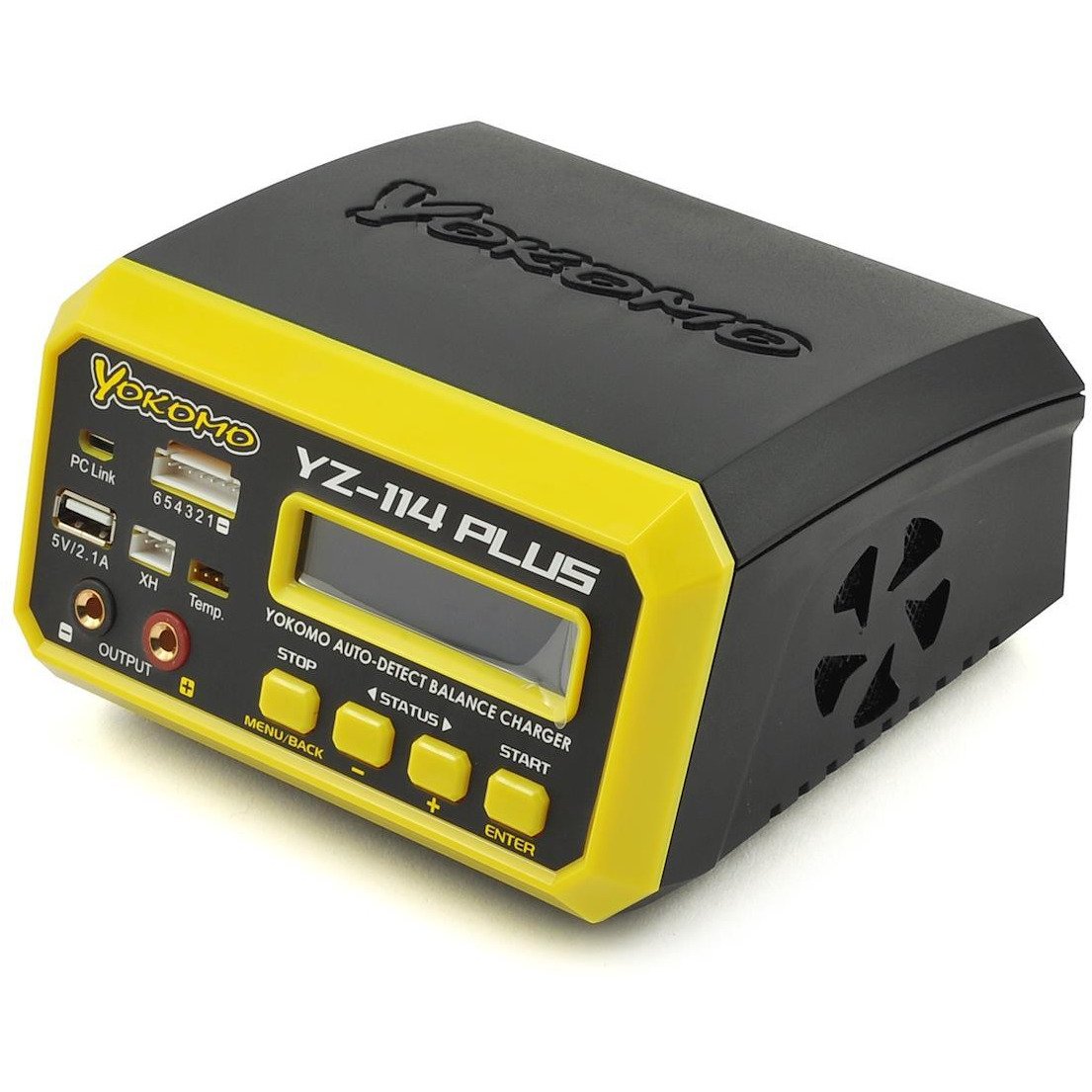Yokomo YZ-114 PLUS AC/DC LiPo/LiHV/NiMH Balance Charger (5S/6A/50W)
