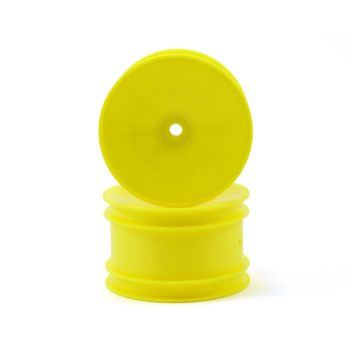 Yokomo 12mm Hex 1/10 Rear Buggy Wheels (Yellow) (2) (YZ-2/YZ-4/B-MAX)