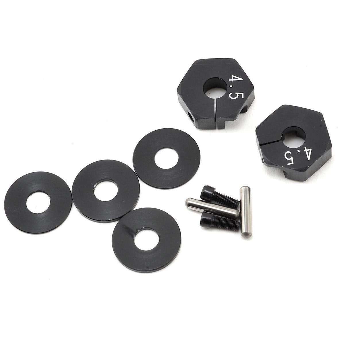 Yokomo +4.5mm Clamping Wheel Hex Hub w/Spacers (2)