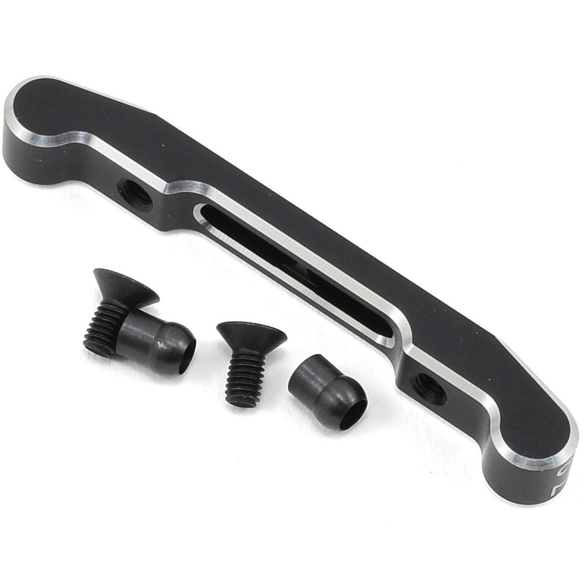 Yokomo 47.9mm Aluminum Rear-Rear Suspension Mount (Black) (Short)