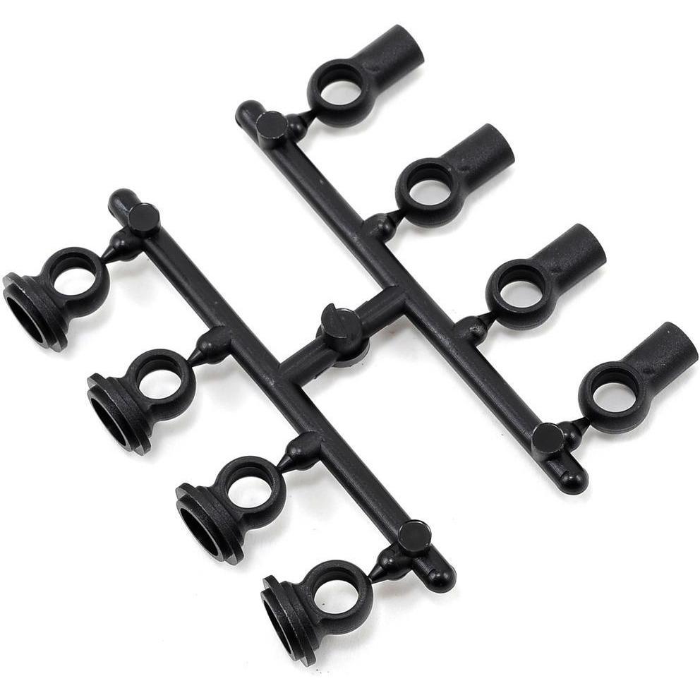 Yokomo SLF Plastic Shock Cap & Shock End Set (4)