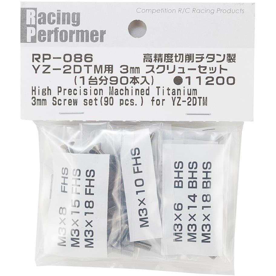 Yokomo YZ-2 DTM High Precision Titanium Screw Set (90)