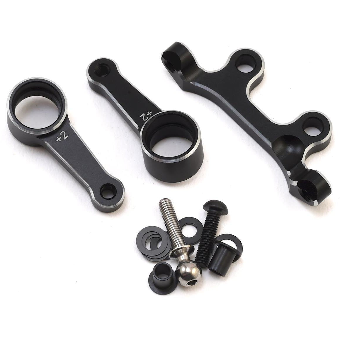 Yokomo YZ-2 DT M2 Aluminum Steering Bell Crank Set (Dirt)