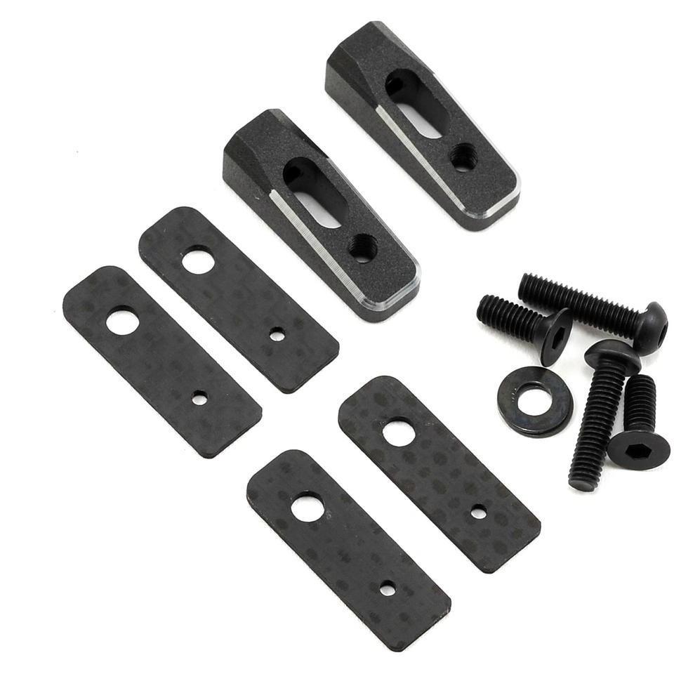 Yokomo Aluminum Servo Mount (Black)