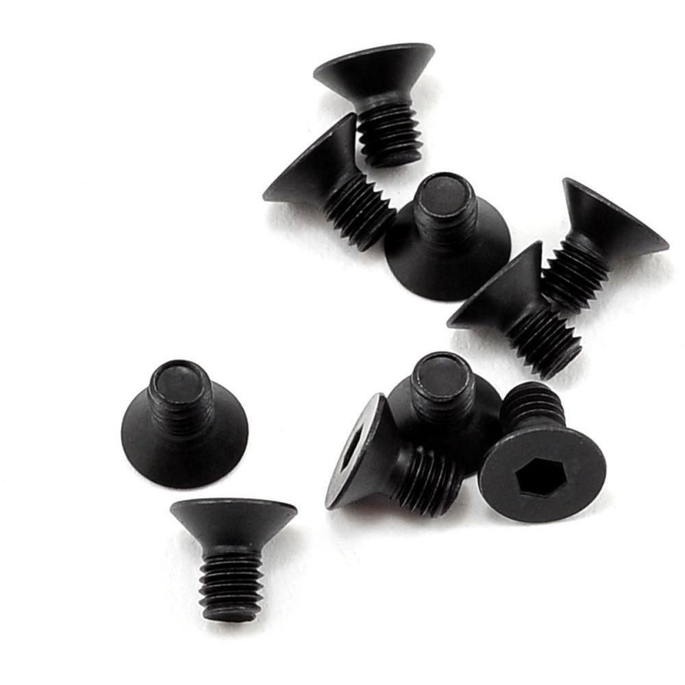 Yokomo 3x5mm Flat Head Hex Screw (10)