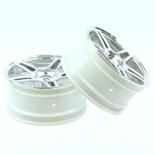 2228 Chrome 5 Spoke Split spoke wheels 2 pcs