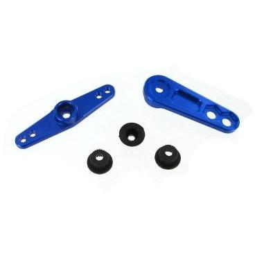 50023 Aluminum Servo Horns, Blue