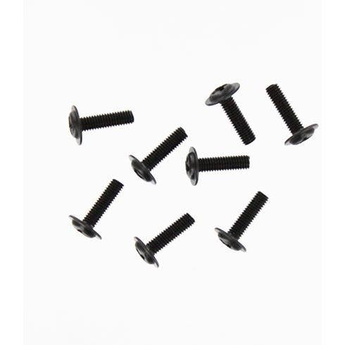 8024 Flange Head Cross Screw, 3*10mm (8pcs)