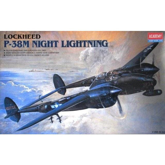 1/48 Scale Academy #2145 Lockheed P-38M Night Lightning