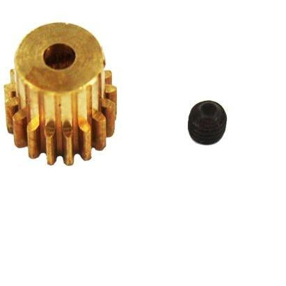 11119 Brass Pinion Gear (17T, .6 module)