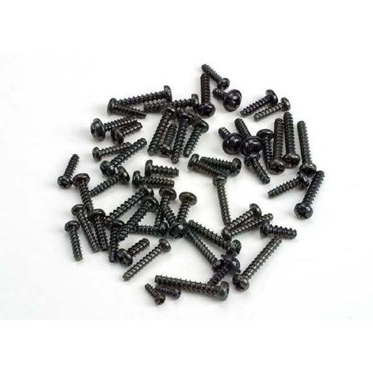 1249 Screw set, self-tapping screws (black) (Tom Cat/ Spirit)