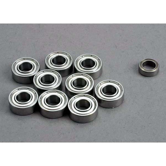 1259 Ball bearing set: 5x11x4mm (9)/ 5x8x2.5mm (1)