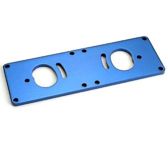 1522X Motor plate, T6 aluminum (improved design: older models require upgrading with part #1521R)