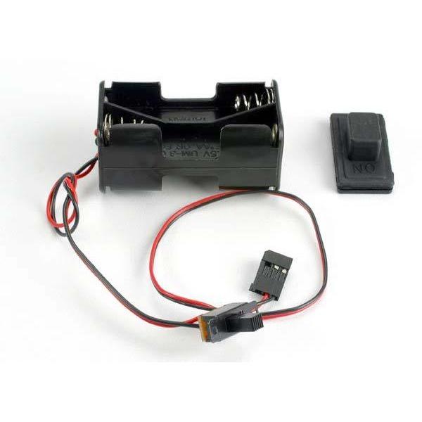 1523 Battery holder with on/off switch/ rubber on/off switch cover