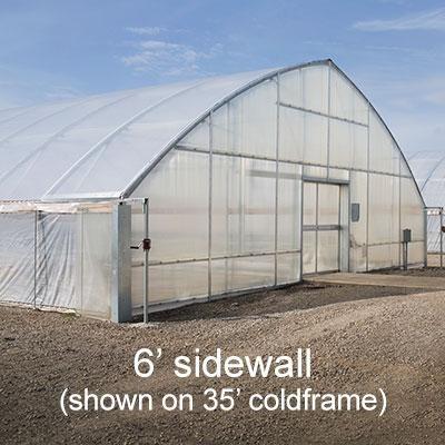 CF-306    S660 30' Cold Frame w/ 6' Sidewalls