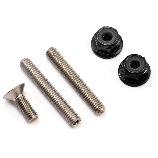 175RC "Ti-Look" Lower Arm Stud Kit (Black)