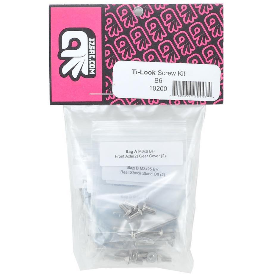 175RC B6/B6D "Ti-Look" Screw Kit