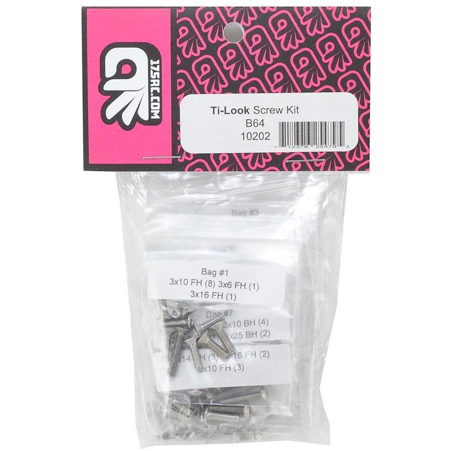 175RC B64/B64D "Ti-Look" Screw Kit