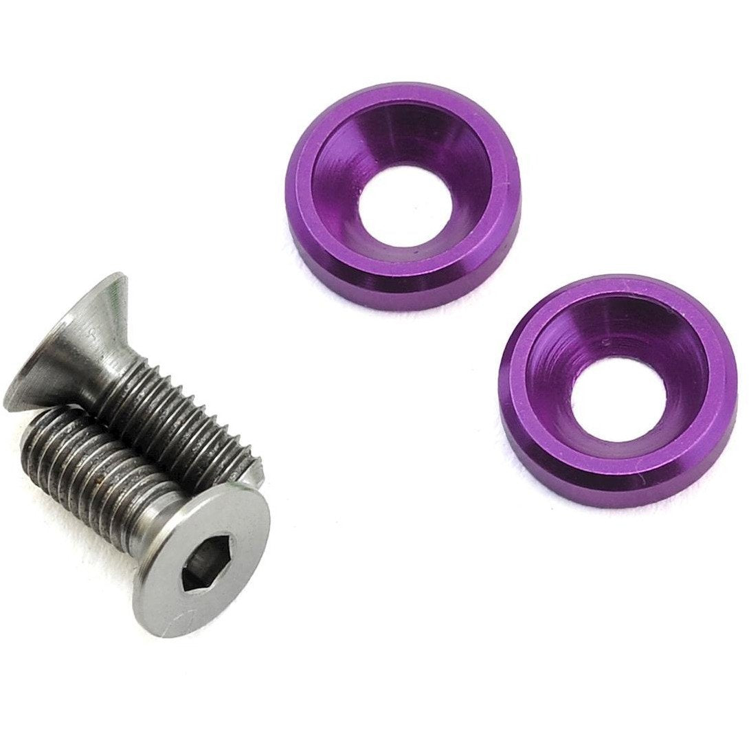 175RC 3x8mm Titanium Motor Screws (Purple)