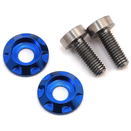 175RC 3x8mm Titanium "High Load" Motor Screws (Blue)