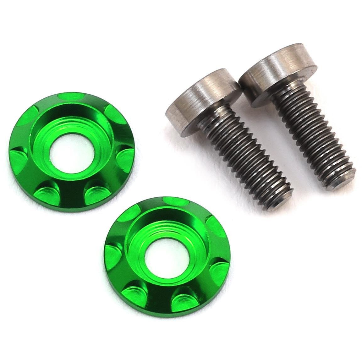 175RC 3x8mm Titanium "High Load" Motor Screws (Green)