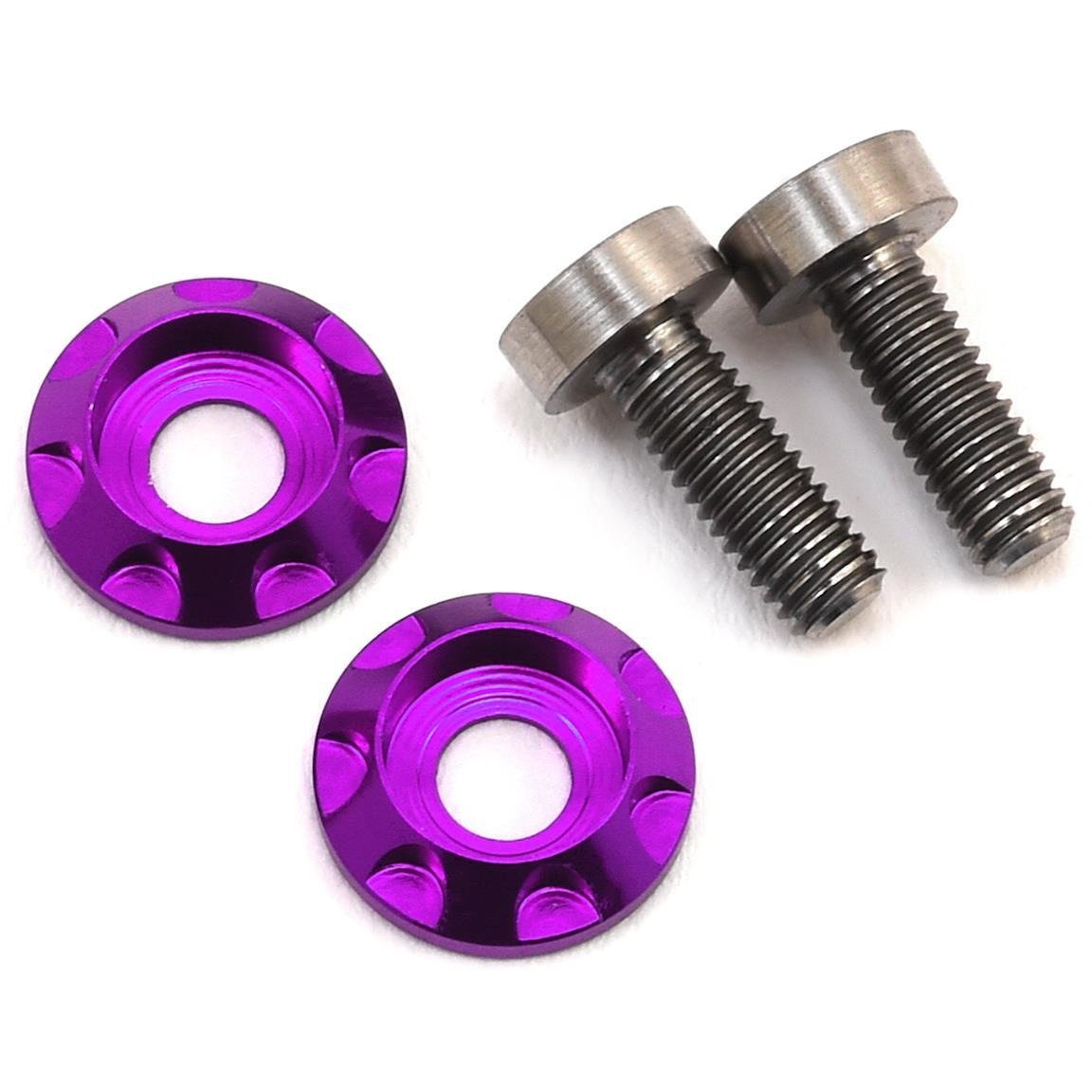 175RC 3x8mm Titanium "High Load" Motor Screws (Purple)