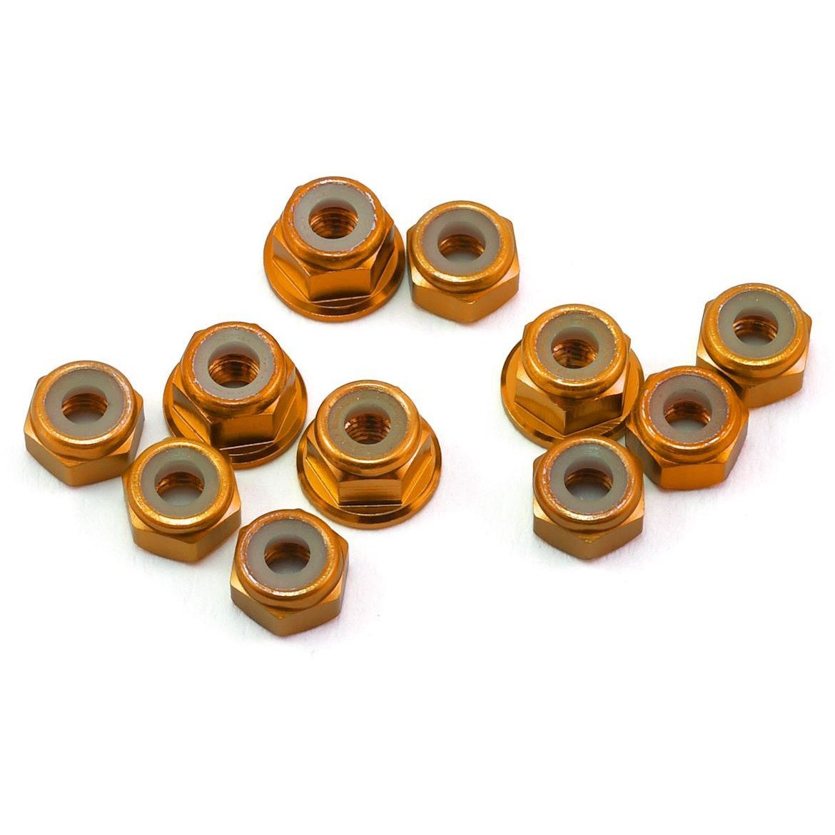 175RC B6.1/B6.1D Aluminum Nut Kit (Gold) (11)