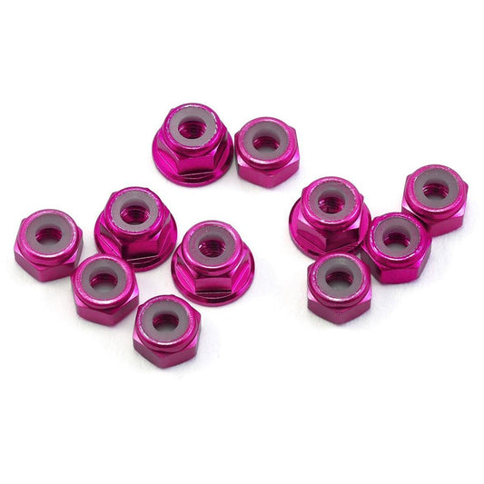 175RC B6.1/B6.1D Aluminum Nut Kit (Pink) (11)