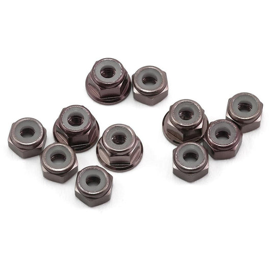 175RC B6.1/B6.1D Aluminum Nut Kit (Grey) (11)