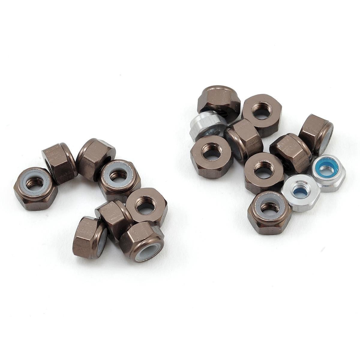 175RC Aluminum TLR 22SCT 3.0 Nut Kit (19)