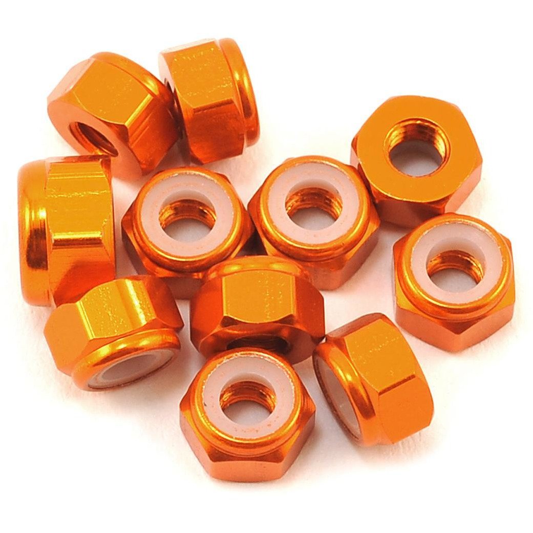 175RC XRAY XB2 Aluminum Nut Kit (11) (Orange)