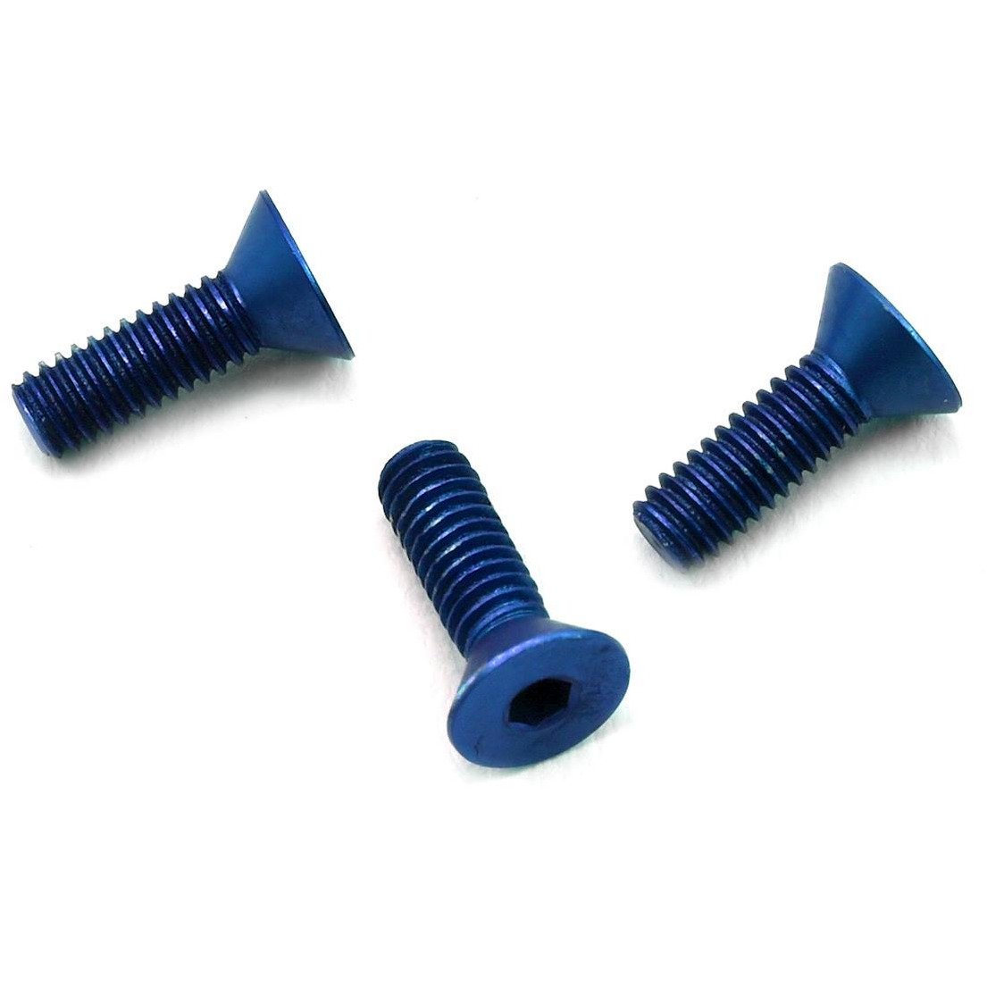 175RC Reedy S-Plus/540-M3 Aluminum Motor Timing Clamp Screws (Blue) (3)