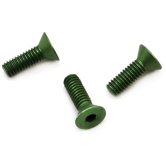 175RC Reedy S-Plus/540-M3 Aluminum Motor Timing Clamp Screws (Green) (3)