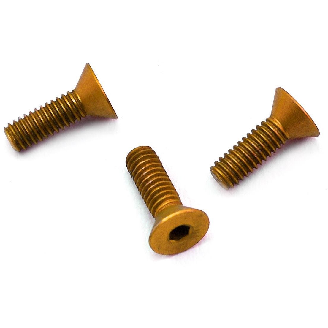 175RC Reedy S-Plus/540-M3 Aluminum Motor Timing Clamp Screws (Gold) (3)