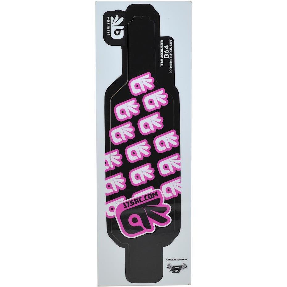 175RC B64/B64D Chassis Skin (Pink/Black)