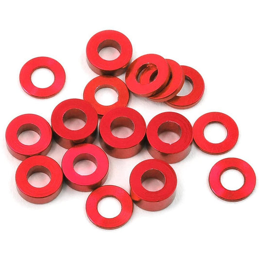 175RC M3 Ball Stud Washers (16) (Red)