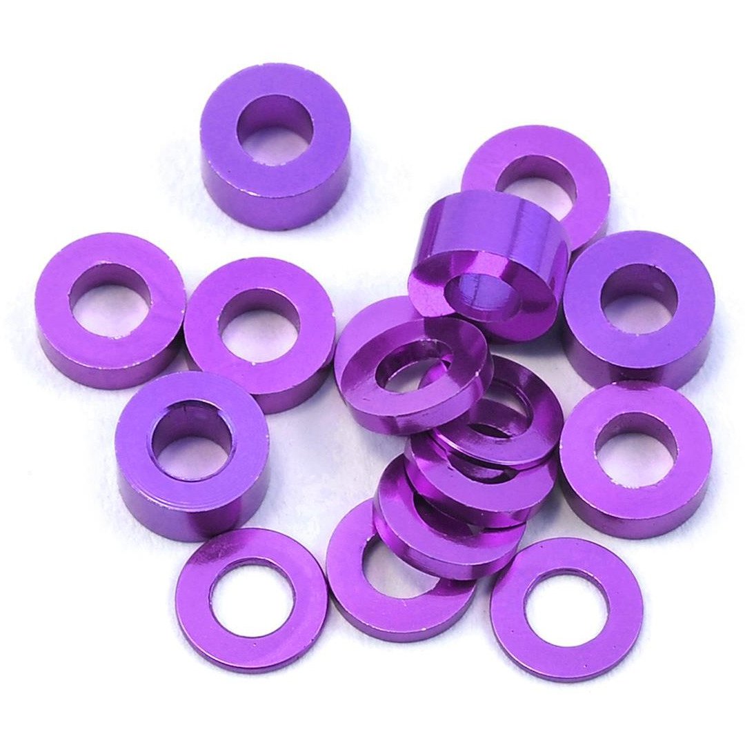 175RC M3 Ball Stud Washers (16) (Purple)